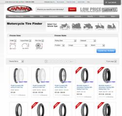 Chaparral Motorsports Features a new finder for motorcycle tires